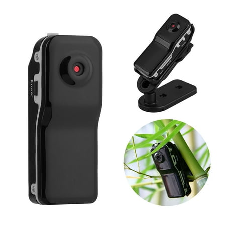 Security Camera Bracket - Mini Thumb Camera,TSV Portable Small HD Nanny Camera with Bracket, Motion Detective,Perfect Indoor Mini Security DV Camera for Home and Office