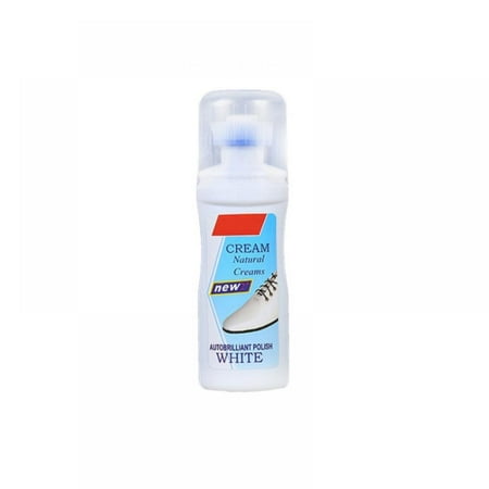 

Shoe Whitener With Sponge Brush Head White Shoe Refresh Cleaner Scrubbing Detergent Whitening Agent 50ML