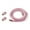 Pink, variant on Elastic Shoe Laces for Sneakers, Adjustable Metal Capsule Clasps No Tie Shoe Laces for For Kids and Adults