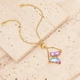 thumbnail image 1 of Enchanting Gold Chain Butterfly Bracelets Of Iridescent Wings, 1 of 5