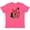 Vintage Hot Pink, variant on Inktastic Santa is Promoting Me to Big Sister Green Plaid Tree Youth T-Shirt