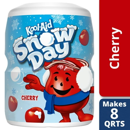 (2 Pack) Kool-Aid Sugar Sweetened Cherry Powdered Soft Drink, 19 oz (Best Way To Make Kool Aid)