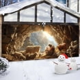 thumbnail image 4 of ¡Difunde La Alegría Navideña Con Nuestra Impresionante Pancarta Para Garaje! ¡La Decoración Festiva Para Tu Hogar! (188,97 X 82,67 Pulgadas), 4 of 5