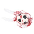 thumbnail image 1 of Portable Ball Bag,Portable Large Sports Carrying Basketball Bag Football Mesh Bag Convenient Use, 1 of 8