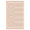 thumbnail image 1 of Práctica de cejas Piel Cejas Labios Línea de ojos Suministros de maquillaje de ambos lados Silicona para A Zulema  Hoja de práctica de cejas, 1 of 8