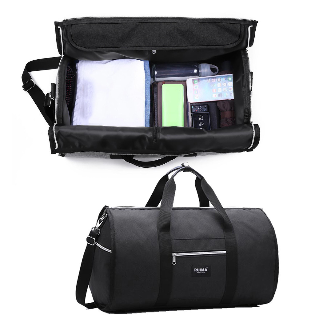 two in one garment duffle bag