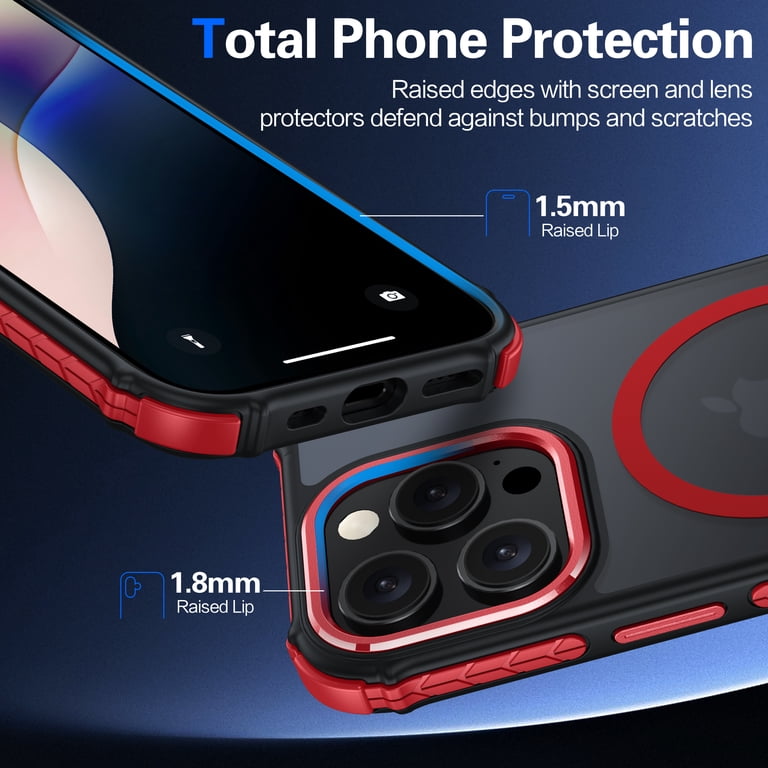 ANTSHARE Custodia per iPhone 16 Pro Max con Magsafe
