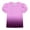 Pink3, variant on Ohufall T Shirts for Toddler Girl Gradient Color Puff Sleeve Tee Round Neck Short Sleeve Top for Children 4-15T