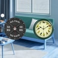 thumbnail image 2 of Reloj de gimnasio,Reloj de pared con barra para gimnasio en casa Reloj de culturismo,Sala de entrenamiento moderna decoración genial entrenamiento grande,Reloj de pared,Reloj de pared, 2 of 8