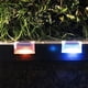 thumbnail image 4 of Paquete de 4 luces solares para terraza FloreceBien para exteriores, iluminación LED blanca resistente al agua para escaleras, patios y caminos, 4 of 5