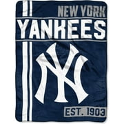 THE NORTHWEST GROUP, LLC MLB New York Yankees Walk Off 46 x 60 Micro Raschel Throw