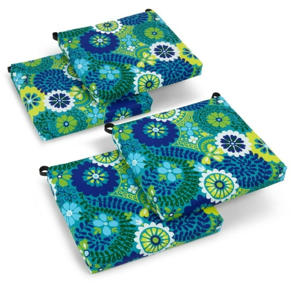 20-inch by 19-inch Spun Polyester Chair Cushion (Set of Four)