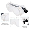 thumbnail image 4 of TOP-MAX Safety Goggles, Safety Glasse, Wrap Around Eyewear, One Size, Polycarbonate Lens, Transparent, 4 of 6