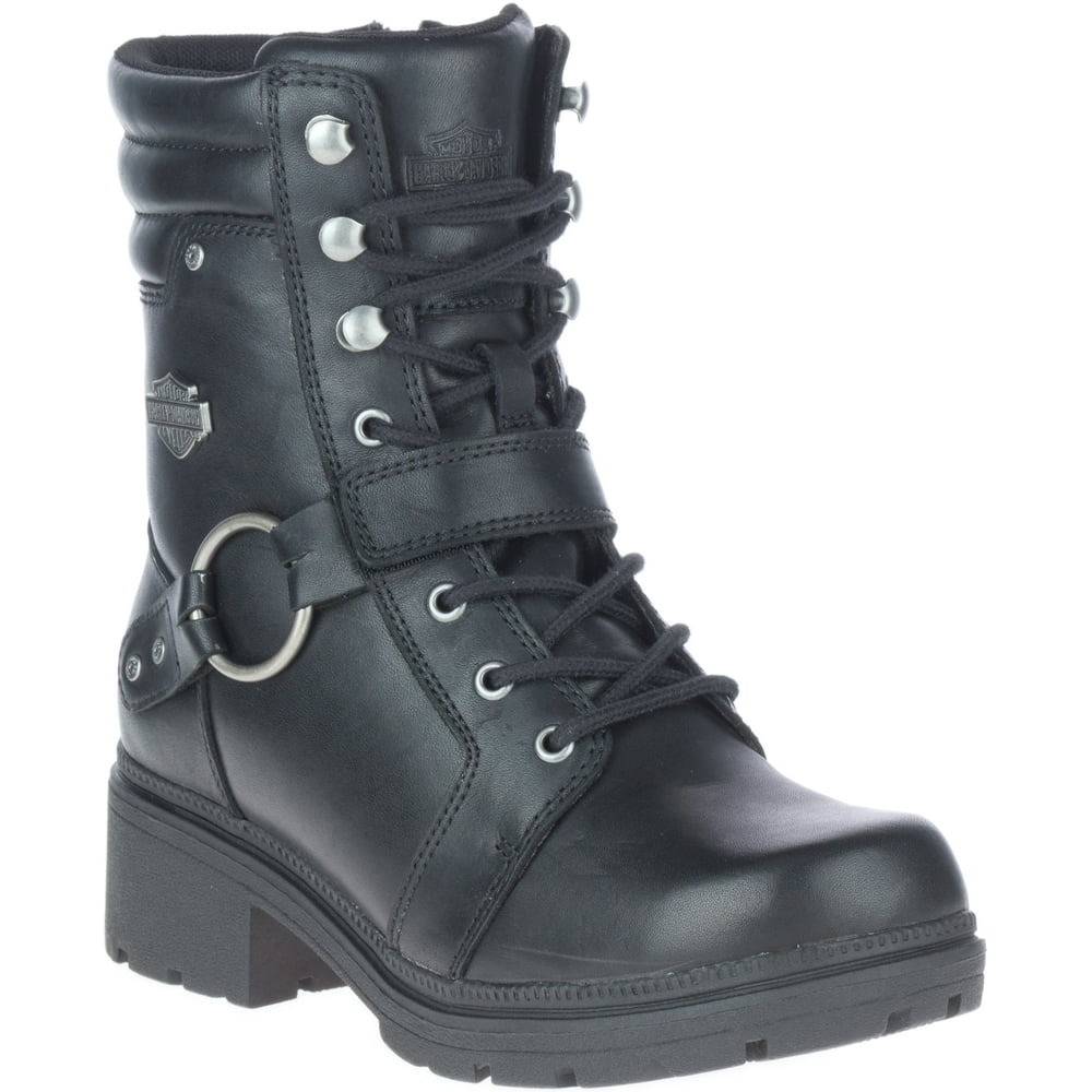 lace biker boots