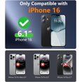thumbnail image 2 of Designed for iPhone 16 Case Magnetic,[Compatible with Magsafe][Military Grade Drop Protection] Dropproof Heavy Duty Tough Rugged Shockproof Phone Case for iPhone 16 (6.1")-Seablue, 2 of 13