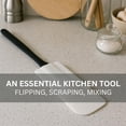 thumbnail image 6 of KITCHEN DIVA 2 Pack 3-Piece Plastic Spatula Set  9"-10" 22.9 cm-25.4 cm Range  Versatile Kitchen Aid  Durable & Lightweight, 6 of 7