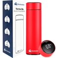 thumbnail image 1 of Termo Inteligente Bluelander 500 ml Pantalla LED Táctil Acero Inoxidable Rojo, 1 of 3