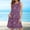 Hot Pink#1, variant on Drovellove 2026 Women Round Neck Sleeveless Leaf Vintage Floral Print Plus Size Summer Dresses , Loose A-Line Ruffle Hem Casual Beach Vacation Trendy Sundress
