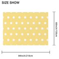 thumbnail image 3 of Rectangular Tablecloth 60x84 Inch – Waterproof Polyester Printed Table Cover, Wrinkle Resistant, Washable for Kitchen & Dining, Colorful Geometry Pattern, 3 of 6