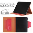 thumbnail image 4 of Dteck for iPad Pro 11 Inch (M4) Case 2024, Front Pocket PU Leather Folio Cover with Auto Sleep/Wake for iPad Pro 11 in Case 2024,Red, 4 of 5