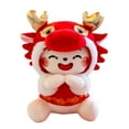 thumbnail image 3 of Kokiya Dragon Hug Pillow Throw Pillow Chinese New Year Toy Spring Festival, 3 of 9