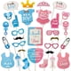 thumbnail image 1 of Paquete de 30 accesorios para fotomatón de baby shower, niño y niña, accesorios para fiesta de revelación de género o baby shower, decoraciones infantiles, decoración de bautismo y baby shower JM, 1 of 5