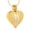 Gold, variant on Personalize Stainless Steel Paw Print Heart Urn Pendant Cremation Jewelry for Dog Cat Ashes Urn Necklace Pet Memorial Jewelry Necklace that Opens inside