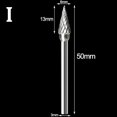 thumbnail image 1 of Carving Bit Burrs Double Cut 1/8" Shank 3mm Shank Woodworkers Tungsten, 1 of 8