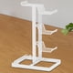thumbnail image 5 of Soporte de auriculares para juegos, soporte de exhibición resistente, regalo para Gamer, organizador de mesa Blanco Jinwen Soporte para auriculares, 5 of 8