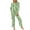 Light Green@GC@, variant on CONZONE Pajamas for Women Set 2 Peice Pjs Set for Women Cartoon Cat Graphic Long Sleeve Sleepwear Tops Pants Warm Cozy Sleepwear Loungewear Sets