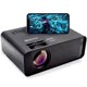 thumbnail image 2 of Proyector Hertekdo Negro WiFi Portátil Full HD 1080P para Celular, 2 of 2