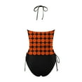 thumbnail image 4 of YDLCAFD Easter Women's Two Piece Printed Swimsuit Tankini Swimsuit Set, 4 of 5