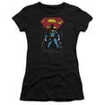 thumbnail image 2 of Superman Dark Alley Junior Women's T-Shirt Sheer Black, 2 of 2