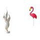 thumbnail image 1 of Escultura de pájaro con plumas, estatua moderna de resina, colección de arte, artesanía, adorno de escritorio, figura decorativa para chimenea, gabine, 1 of 8