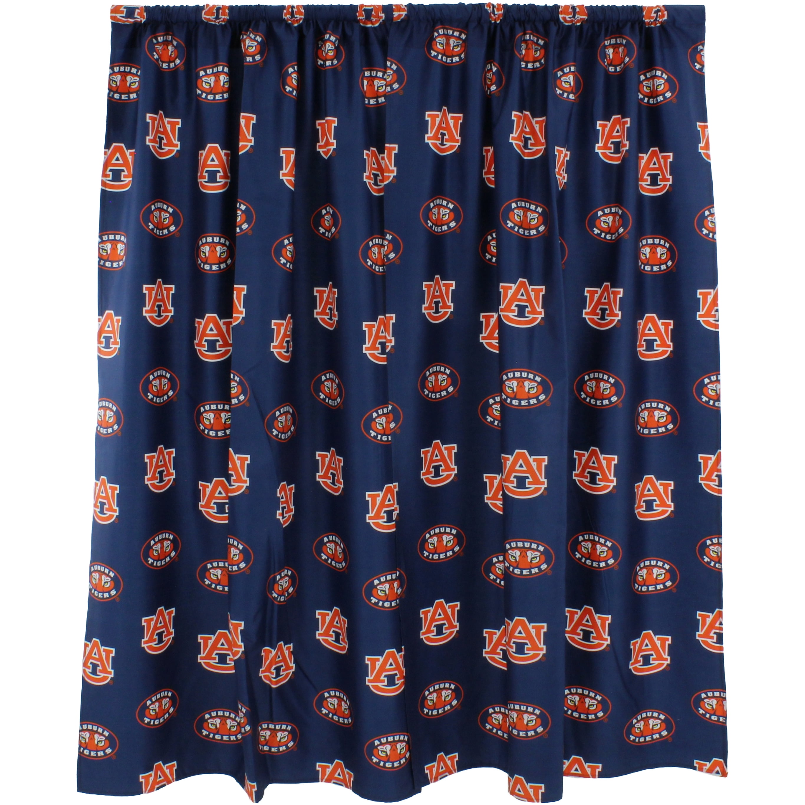 Auburn Tigers 100% Polyester, 84" Curtain Panels, Set of 2