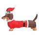 thumbnail image 1 of Perro Weiner Inflable, Decoración Navideña De 1,5 M Con Luces Integradas, Para Decoración Navideña Interior Y Exterior, Modelo De Aire Dachshund, 1 of 7