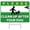 no035, variant on No Peeing No Pooping Dog Big Yard Sign 18"x12" with Metal H-Stake, Please Keep Off Grass Sign, Double-Sided Weatherproof Lawn Warning Sign Corrugated Plastic