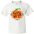 thumbnail image 3 of Inktastic Happy Fall Y'all Pumpkin Youth T-Shirt, 3 of 5