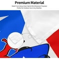 thumbnail image 4 of Puerto Rico Flag Outdoor Flag Home Garden Flag Banner Breeze Flag Usa Flag Decorative Flag 3x5 Ft Flag, 4 of 7