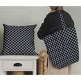 thumbnail image 5 of Soimoi Gray Cotton Poplin Fabric Diagonal Check Fabric Prints By Yard 42 Inch Wide, 5 of 5