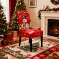 thumbnail image 6 of PRETXORVE Christmas Decorations, Christmas Elastic Chair Cover Removable Washable Dining Chair Covers Christmas Decoration Home Decoration Restaurant Chair Covers Suitable for Kitchen Hotel, 6 of 6