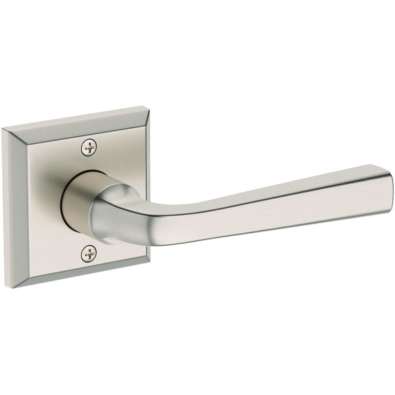 Baldwin HDKINTSR150 Kingvale Non-Turning One-Sided Dummy Door Lever - Nickel