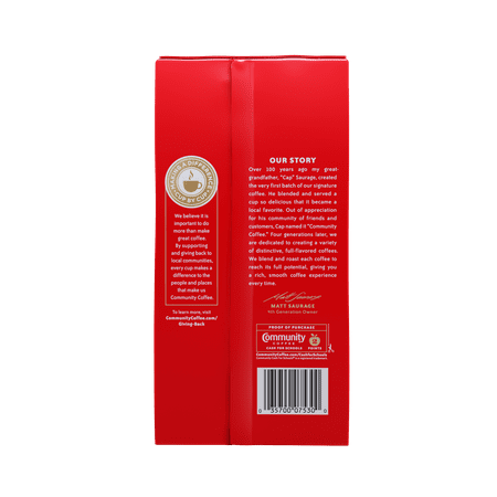 Community Coffee Medium Roast Ground 23 oz Firm Pack