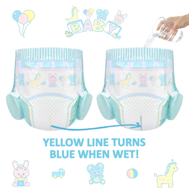 Littleforbig 保育園セット ABDL Amazon.com: Littleforbig Adult Printed Diaper 40 Pieces (4
