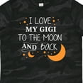 thumbnail image 4 of Inktastic I Love My Gigi to the Moon and Back Boys or Girls Toddler T-Shirt, 4 of 5