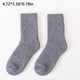 thumbnail image 4 of Yuarrent 1 par de calcetines Cachemira cálido Terry calcetín engrosado contra el frío sólido cómodo tripulación usable invierno calcetín Type7 NO7, 4 of 6