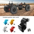 thumbnail image 4 of maskred Aluminum Alloy Center Gear Box Case Shell For 1/10 AXIAL SCX10 Crawler Vibrant Aluminum Alloy Gear Golden 1Set, 4 of 6