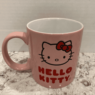 Hello Kitty Zodiac Pearlescent 20oz Ceramic Camper Mug - Walmart.com