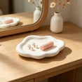 thumbnail image 3 of Cloud-Shaped Decorative Catch-All Tray for Keys Jewelry and Perfume Organizer - Suitable for Entryway Tables and Dresser Displays, Made of Durable Plastic, 3 of 5