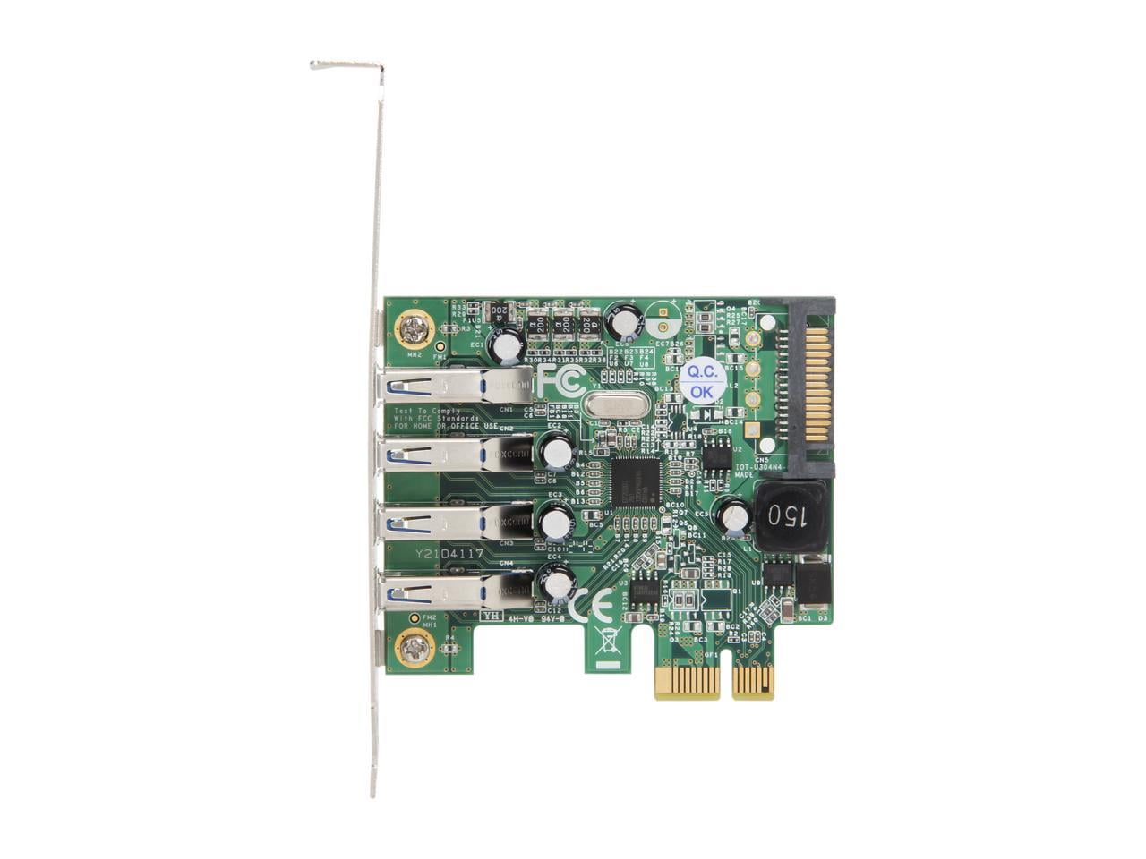 4PORT USB 3.0 PCI EXPRESS CARD WITH UASP SUPPORT